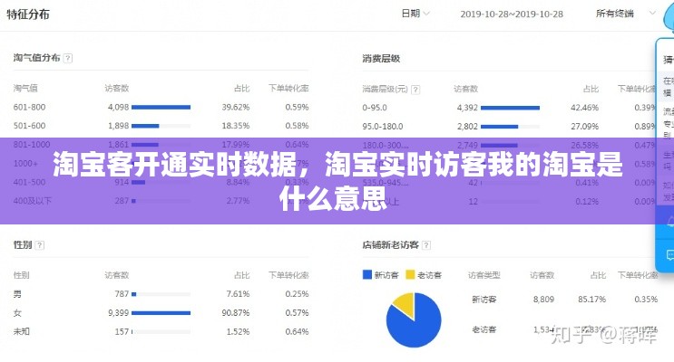 淘宝客开通实时数据，淘宝实时访客我的淘宝是什么意思 