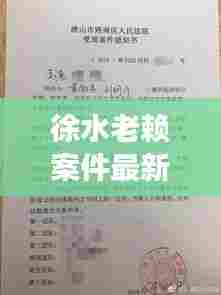 徐水老赖案件最新进展，揭秘最新通报内容