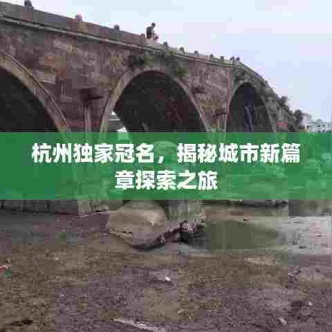 杭州独家冠名，揭秘城市新篇章探索之旅